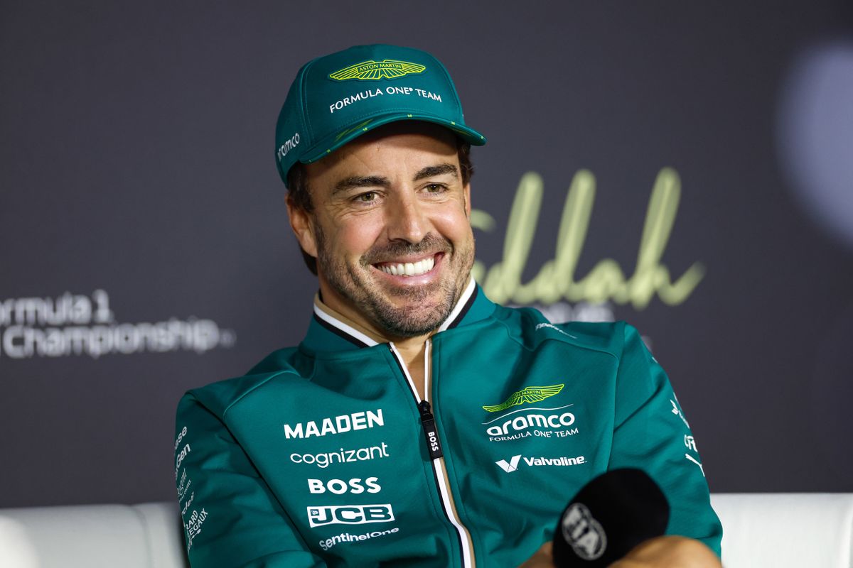 April 17, 2025, Jeddah, Saudi Arabia: ALONSO Fernando (spa), Aston Martin F1 Team AMR25, portrait during the Formula 1 STC Saudi Arabian Grand Prix 2025, 5th round of the 2025 FIA Formula One World Championship from April 18 to 20, 2025 on the Jeddah Corniche Circuit, in Jeddah, Saudi Arabia  (Credit Image: © Dppi/PsnewZ via ZUMA Press)