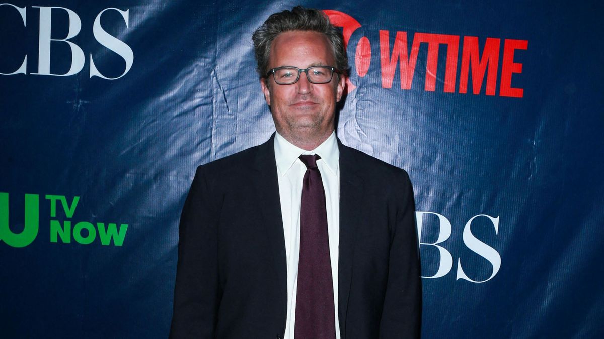 (FILE) Matthew Perry Dead At 54. Matthew Perry has died. He was 54. The actor, who was best known for playing Chandler Bing on 'Friends', was found dead at a Los Angeles-area home on Saturday, October 28, 2023. WEST HOLLYWOOD, LOS ANGELES, CALIFORNIA, USA - AUGUST 10: American-Canadian actor, comedian and producer Matthew Perry (Matthew Langford Perry) arrives at the CBS, CW And Showtime 2015 Summer TCA Party held at the Pacific Design Center on August 10, 2015 in West Hollywood, Los Angeles, California, United States. (Photo by David Acosta/Image Press Agency/NurPhoto) (Photo by Image Press Agency / NurPhoto / NurPhoto via AFP)