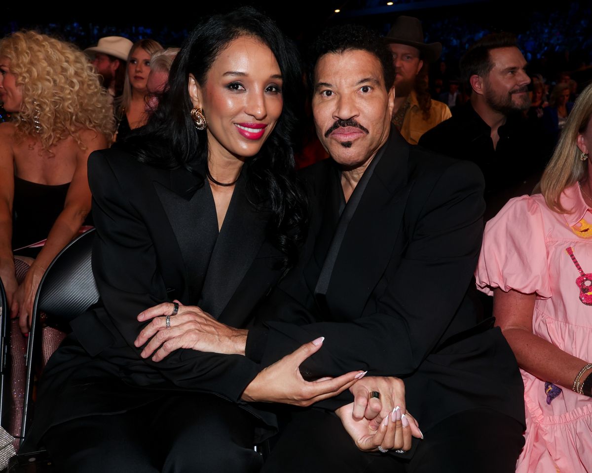Lisa Parigi, Lionel Richie at the 60th Academy Of Country Music Awards held at the Ford Center at The Star on May 08, 2025 in Frisco, Texas. (Photo by Christopher Polk/Penske Media via Getty Images)