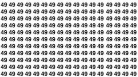 IQ-teszt: csak a zsenik találják meg a 94-est 7 másodperc alatt a 49-esek között