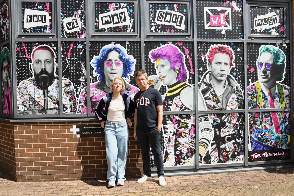 Noel Gallagher és a lánya, Anaïs 