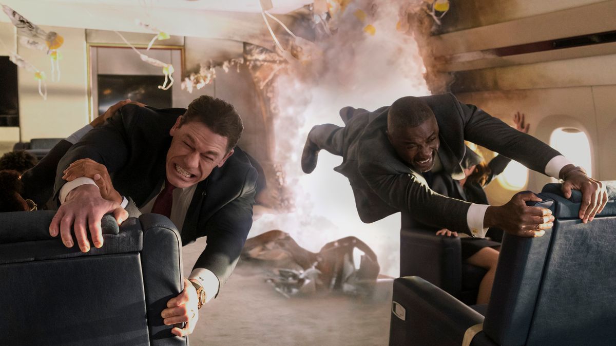 John Cena and Idris Elba