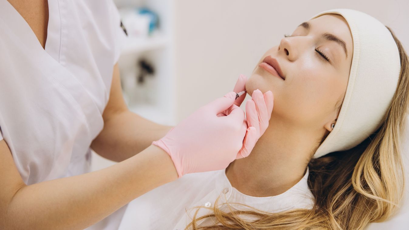 esztétika, botox, kísérlet