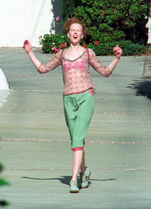 PREMIUM EXCLUSIVE Please contact X17 before any use of these exclusive photos - 


ARCHIVE - Nicole Kidman is finally addressing the widely speculated 2001 photo that appeared to capture her beaming with joy after her divorce from Tom Cruise. In a recent interview, the 57-year-old actress clarified the context, revealing, "That was from a film, that wasnŐt real life.",Image: 936135172, License: Rights-managed, Restrictions: , Model Release: no, Pictured: Nicole Kidman