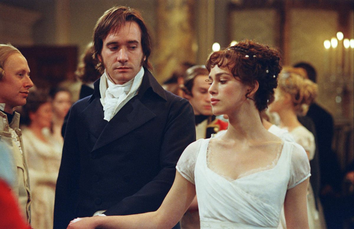 Pride & prejudice
Year : 2005 UK
Director :  Joe Wright
Matthew Macfadyen, Keira Knightley
.
It is forbidden to reproduce the photograph out of context of the promotion of the film. It must be credited to the Film Company and/or the photographer assigned by or authorized by/allowed on the set by the Film Company. Restricted to Editorial Use. Photo12 does not grant publicity rights of the persons represented. (Photo by Focus Features/Universal Picture / Photo12 via AFP)