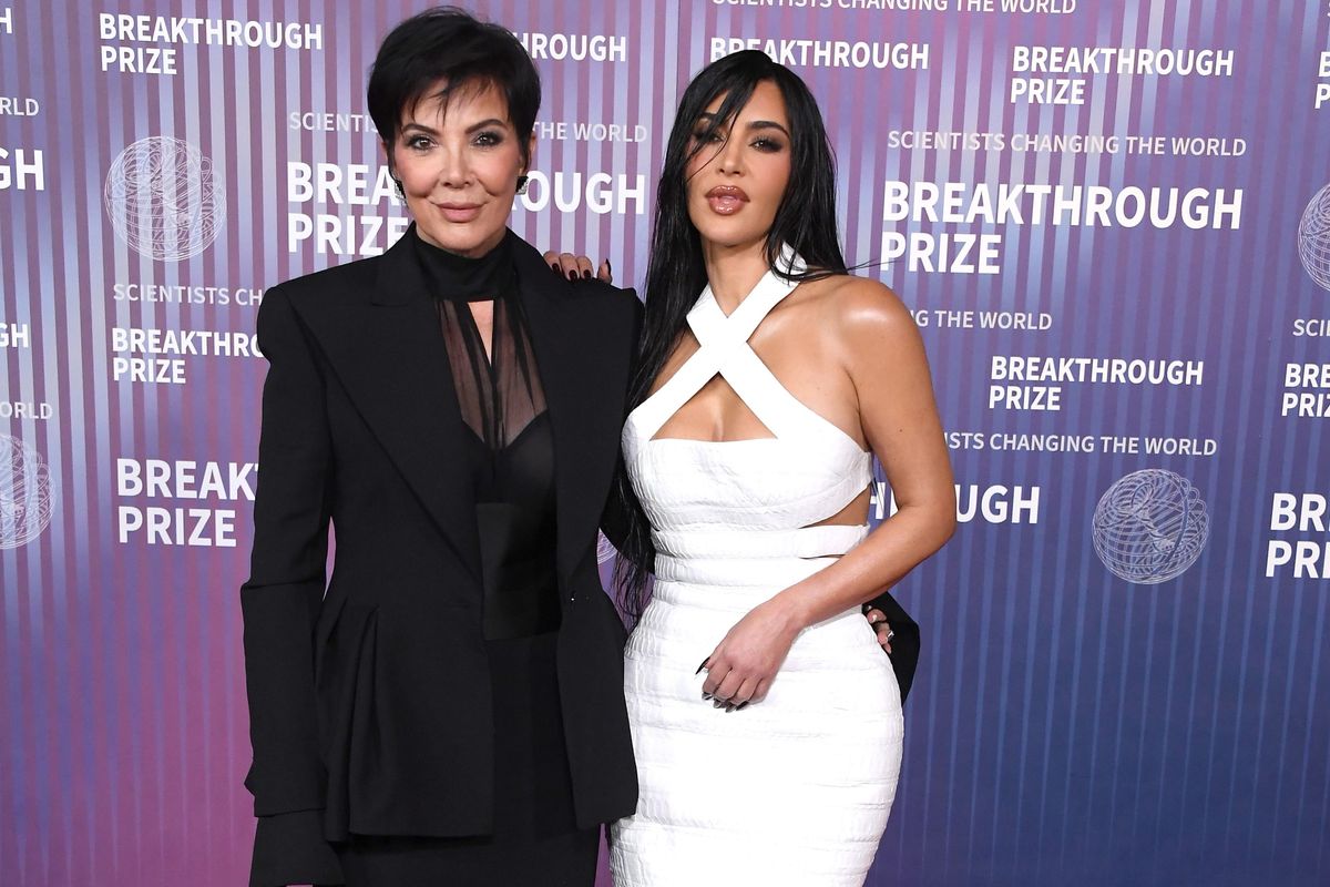 LOS ANGELES, CALIFORNIA - APRIL 13: Kris Jenner and Kim Kardashian arrives at the 10th Annual Breakthrough Prize Ceremony at Academy Museum of Motion Pictures on April 13, 2024 in Los Angeles, California. (Photo by Steve Granitz/FilmMagic)