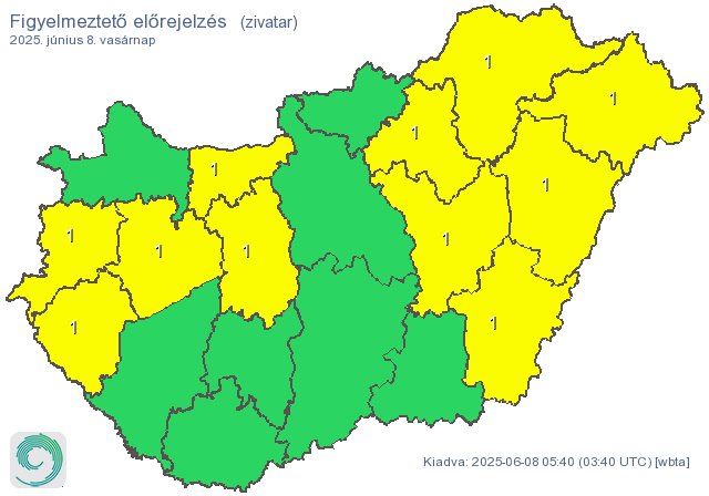 Megváltozik az időjárás: közeleg a hidegfront
