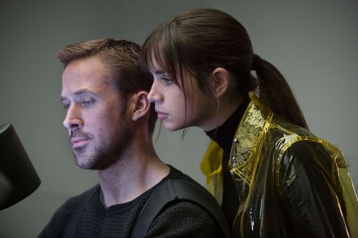 RELEASE DATE: October 6, 2017 TITLE: Blade Runner 2049 STUDIO: Columbia Pictures DIRECTOR: Denis Villeneuve PLOT: A young blade runner's discovery of a long-buried secret leads him to track down former blade runner Rick Deckard, who's been missing for thirty years. STARRING: RYAN GOSLING as K, ANA DE ARMAS.