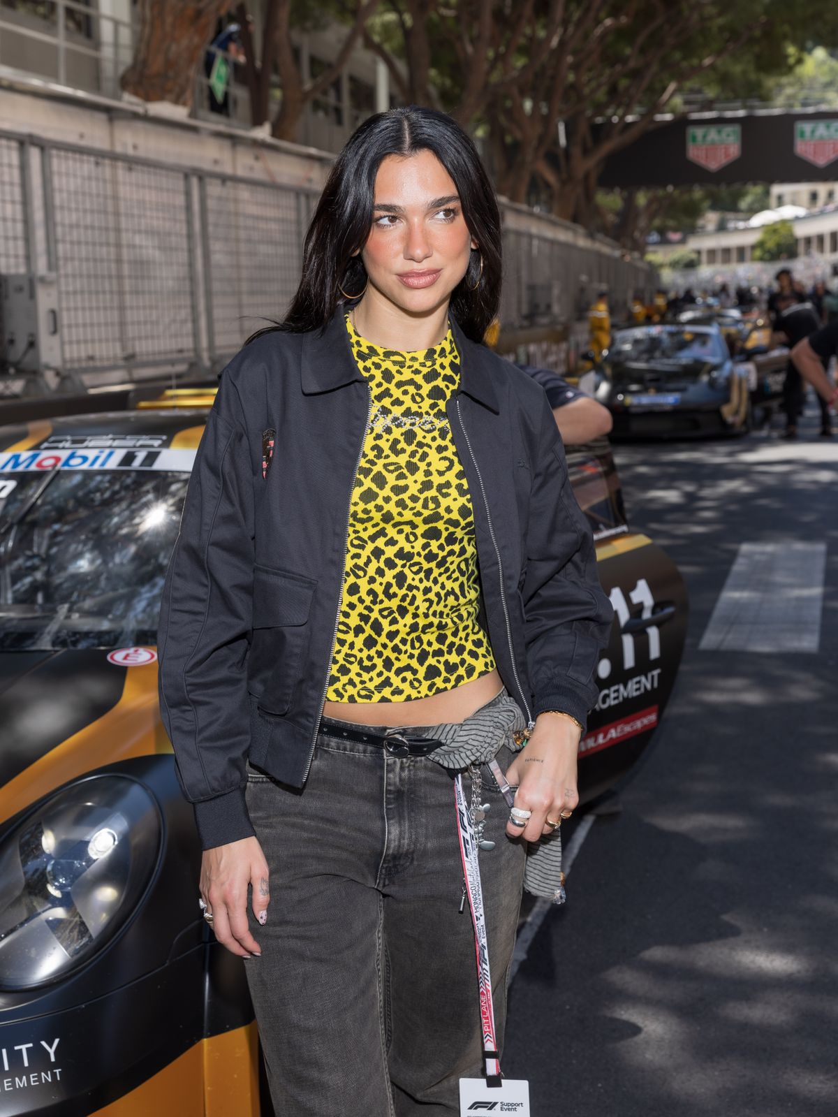 MONTE-CARLO, MONACO - MAY 25: Dua Lipa attends the F1 Grand Prix Of Monaco on May 25, 2025 in Monte-Carlo, Monaco. (Photo by Arnold Jerocki/FilmMagic)