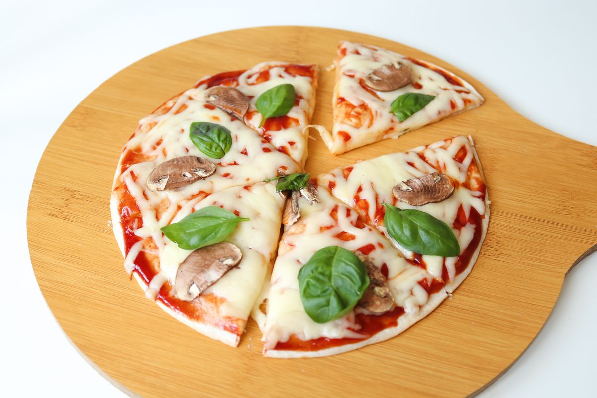 gasztronómia, tortillapizza, diétás recept