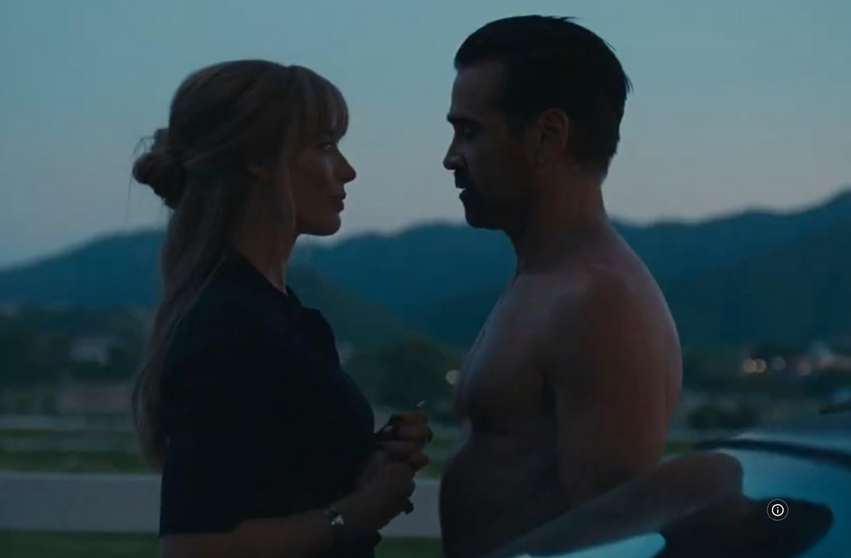 Margot Robbie és Colin Farrell A Big Bold Beautiful Journey-ben