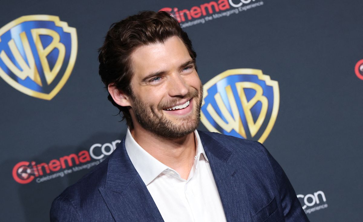 US actor David Corenswet arrives for Warner Bros Pictures photo call during CinemaCon 2025 at Caesars Palace in Las Vegas, Nevada on April 1, 2025. (Photo by Michael Tran / AFP)