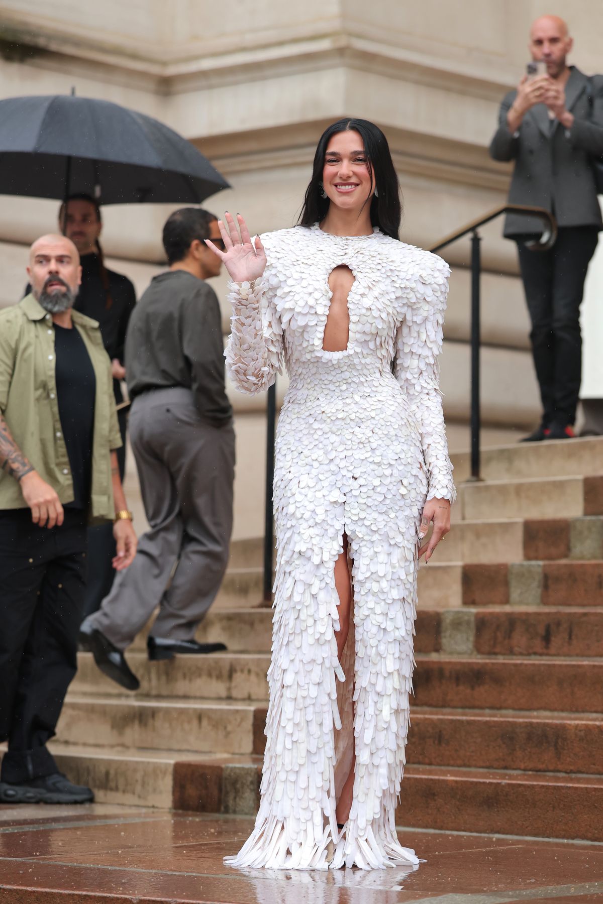Dua Lipa 2025 párizsi divathét