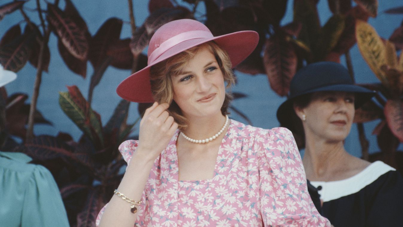 Lady Diana hercegnő fiatalon