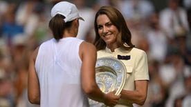 Szájról olvasó árulta el, mint mondott Katalin hercegné a wimbledoni női bajnoknak
