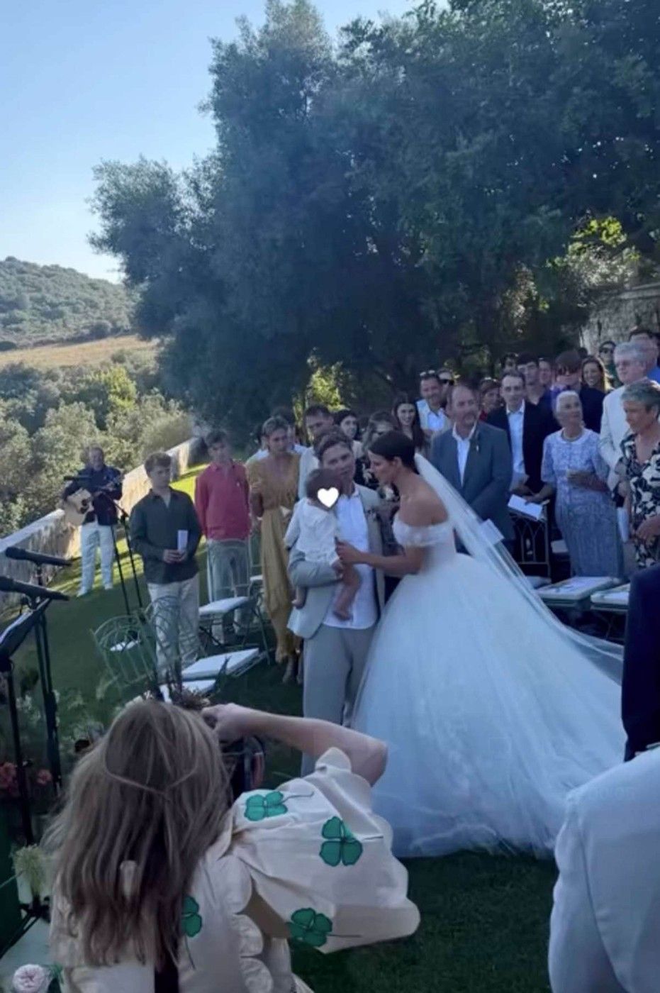 15-7-2025

Sting's Daughter Fuschia Kate Sumner Marries Longtime Partner Max Wright in Sicily with Their Baby Son by Their Side,Image: 1022143308, License: Rights-managed, Restrictions: ***
HANDOUT image or SOCIAL MEDIA IMAGE or FILMSTILL for EDITORIAL USE ONLY! * Please note: Fees charged by Profimedia are for the Profimedia's services only, and do not, nor are they intended to, convey to the user any ownership of Copyright or License in the material. Profimedia does not claim any ownership including but not limited to Copyright or License in the attached material. By publishing this material you (the user) expressly agree to indemnify and to hold Profimedia and its directors, shareholders and employees harmless from any loss, claims, damages, demands, expenses (including legal fees), or any causes of action or allegation against Profimedia arising out of or connected in any way with publication of the material. Profimedia does not claim any copyright or license in the attached materials. Any downloading fees charged by Profimedia are for Profimedia's services only. * Handling Fee Only 
***, Model Release: no