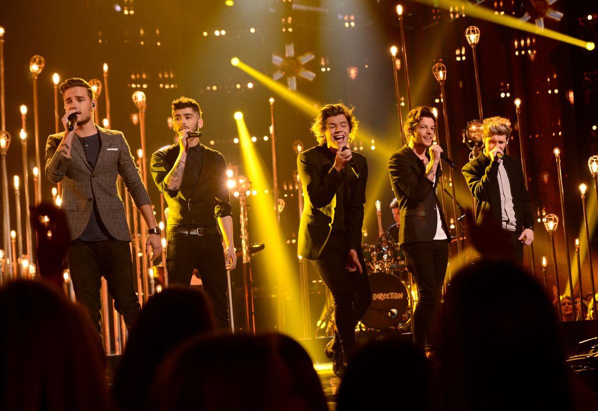 one direction koncert közben