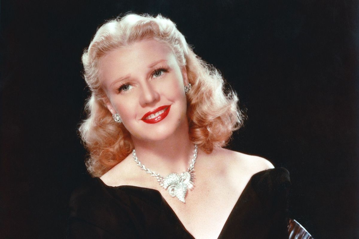 Ginger Rogers színésznő Hollywood és a Broadway csillaga is volt