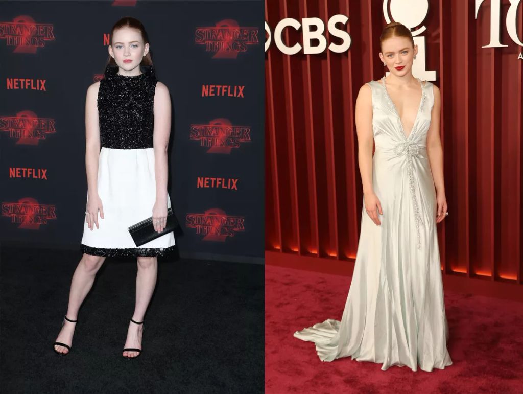 Sadie Sink (Maxine "Max" Mayfield) 152 centiről nőtt meg 160-ra, de ez nem is fontos, mert a modellszakma így is Chanel-múzsává fogadta. Akkor 15 éves volt és a producerek majdnem kiszórták azzal az indokkal, hogy 15 évesen túl öreg, hogy kiskamaszt játsz