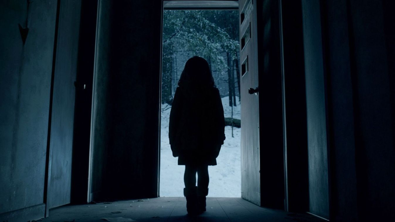 Ijesztő horrorfilm, a Mama egy részlete
