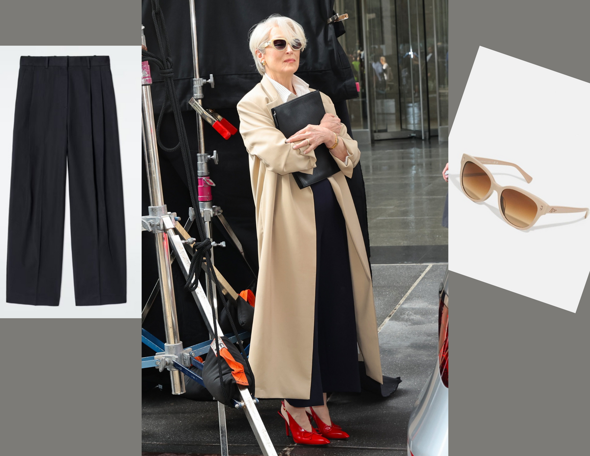COS RELAXED COTTON WIDE-LEG TROUSERS 36 000Ft, RALPH Ralph Lauren Napszemüvegek - shiny solid beige 43 490Ft
