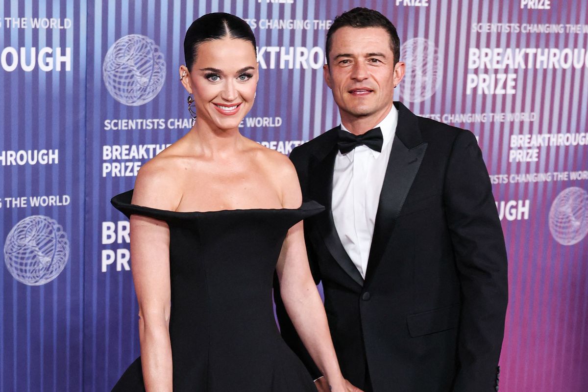 (FILE) Katy Perry and Orlando Bloom split after nearly 10 years together - reported on June 25, 2025. LOS ANGELES, CALIFORNIA, USA - APRIL 13: American singer, songwriter, and TV personality Katy Perry wearing Coperni SS24 RTW and Mara Paris jewels and husband/English actor Orlando Bloom arrive at the 10th Annual Breakthrough Prize Ceremony held at the Academy Museum of Motion Pictures on April 13, 2024 in Los Angeles, California, United States. (Photo by Xavier Collin/Image Press Agency/NurPhoto) (Photo by Image Press Agency / NurPhoto via AFP)