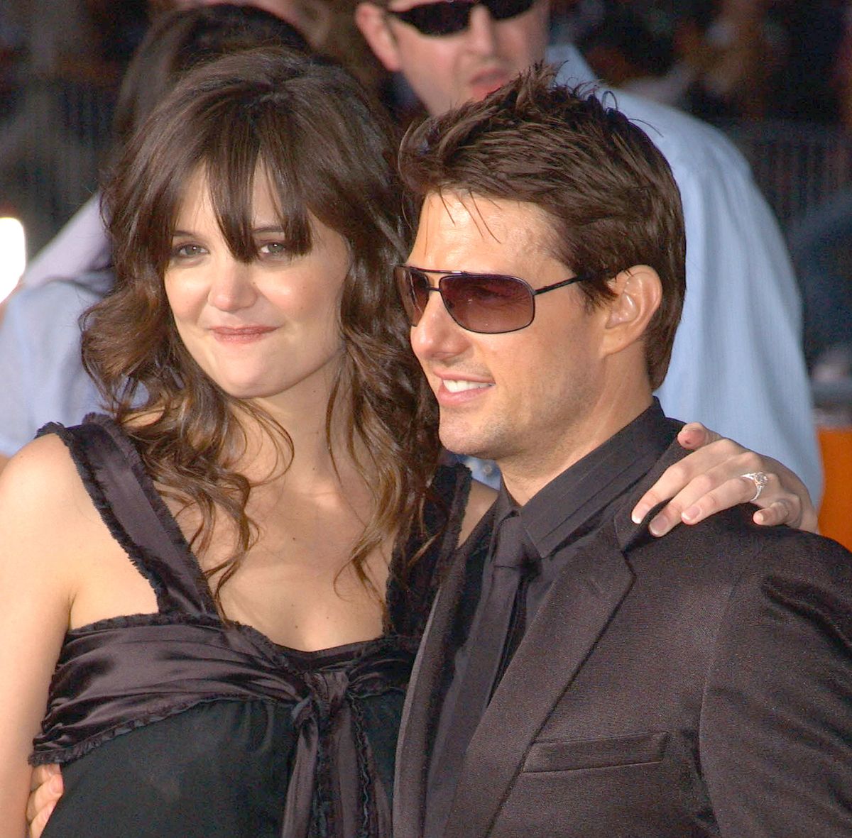 May 04, 2006; Los Angeles, CA, USA; Actors TOM CRUISE and KATIE HOLMES   at the LA Fan Screening of 'Mission Impossible 3 held at Grauman's Chinese Theatre, Hollywood.                            
Mandatory Credit: Photo by Paul Fenton/ZUMA KPA..
(©) Copyright 2006 by Paul Fenton-KPA