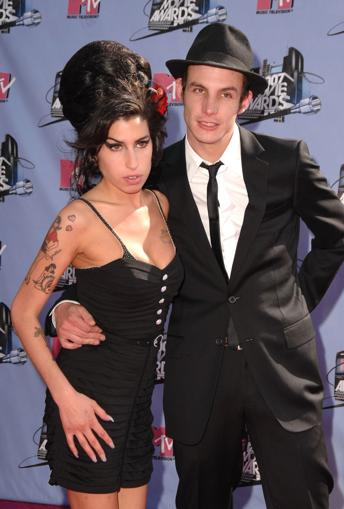 Amy Winehouse and husband Blake Fielder-Civil (Photo by Steve Granitz/WireImage)