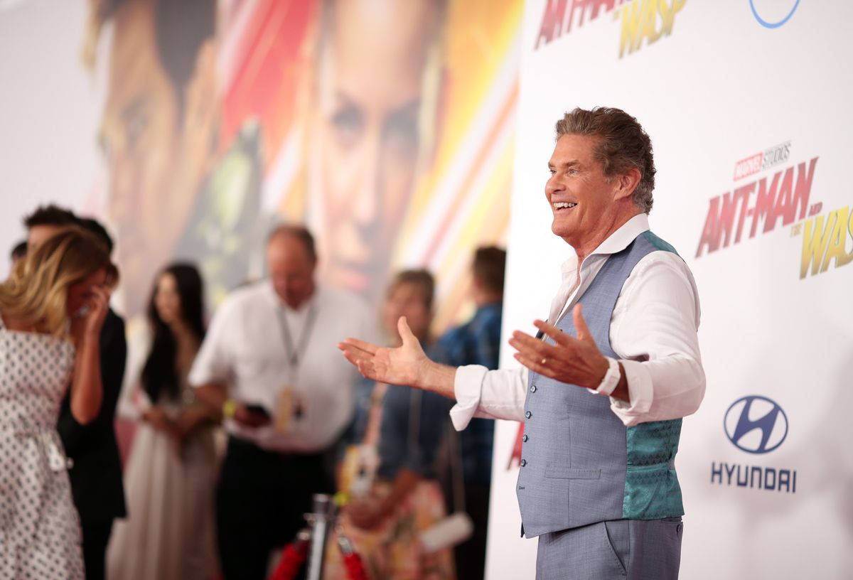 David Hasselhoff 73 éves