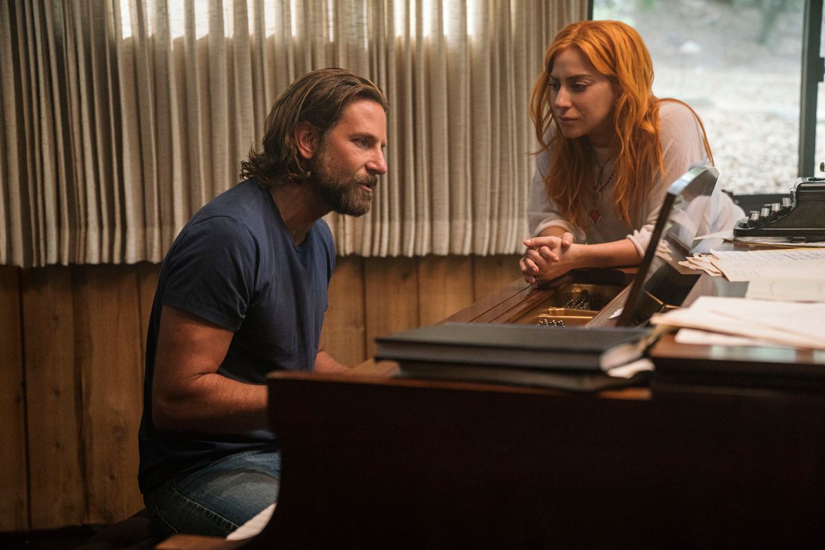 RELEASE DATE: October 5, 2018 TITLE: A Star is Born STUDIO: Gerber Pictures DIRECTOR: Bradley Cooper PLOT: A musician helps a young singer and actress find fame, even as age and alcoholism send his own career into a downward spiral.. STARRING: BRADLEY COOPER as Jackson Maine, LADY GAGA as Ally. Golden Globes 2019: Nominees Best Motion Picture