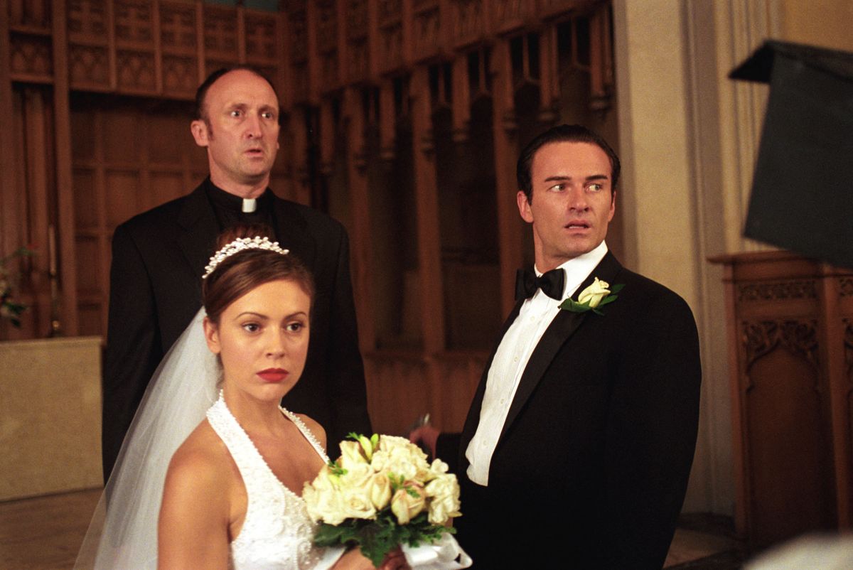 Julian McMahon a Bűbájos boszorkákban Alyssa Milano szerelmét alakította