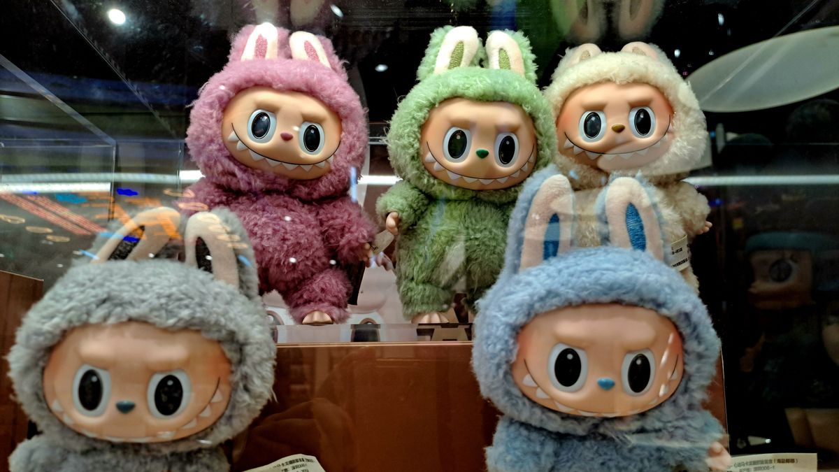 3D nyomtatott Labubu