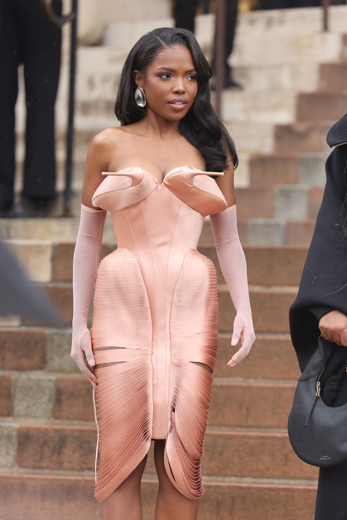 Ryan Destiny a párizsi divathéten