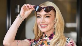Lindsay Lohan pazar szettjei: ragyogott a Már megint nem férek a bőrödbe sajtókörútján