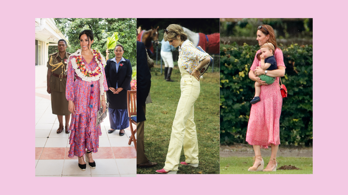 brit királyi család női cipő, meghan markle, diana, katalin hercegné