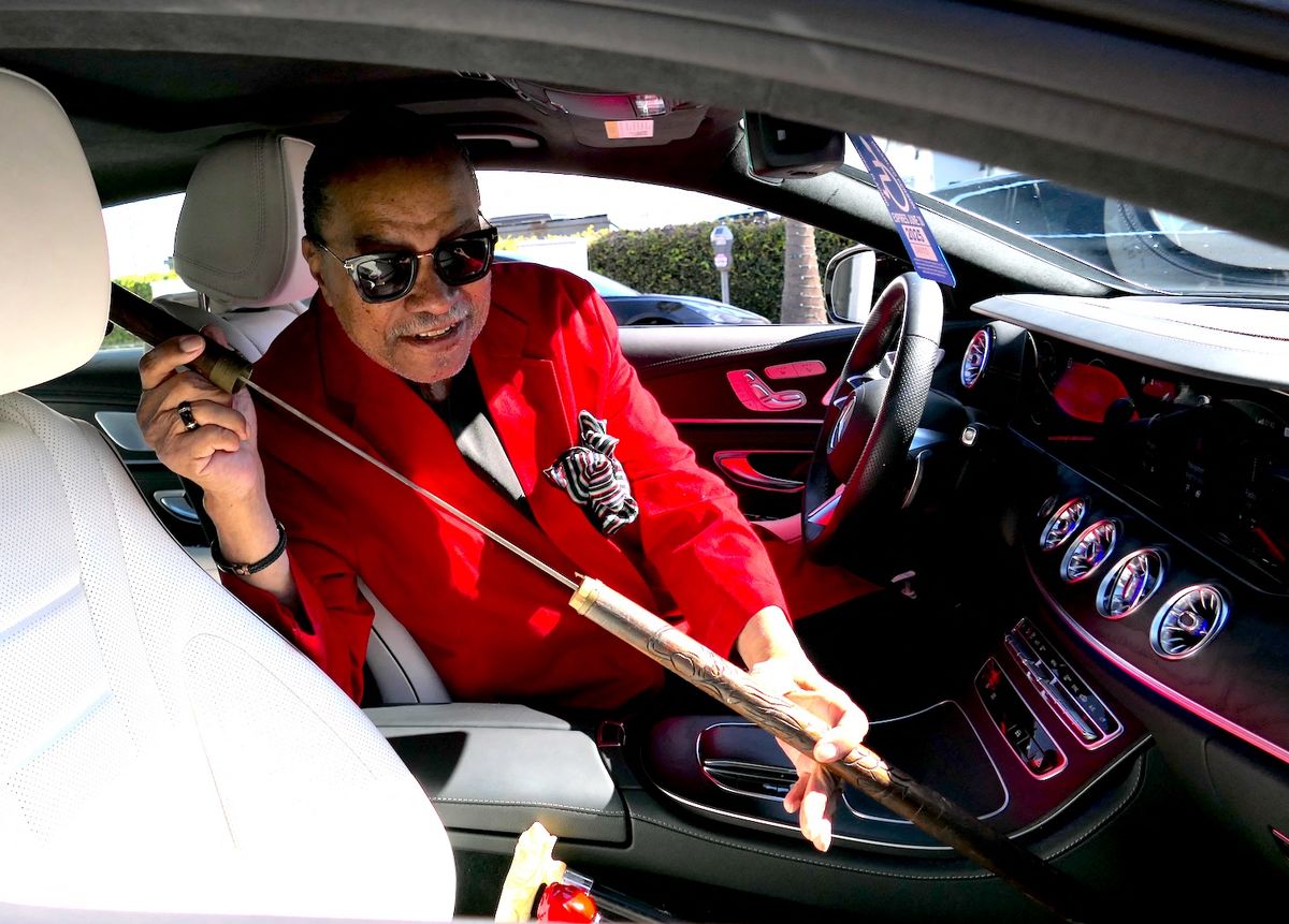 EXCLUSIVE: Lando Calrissian aka Billy Dee Williams reveals special cane.
04 Mar 2025,Image: 972121439, License: Rights-managed, Restrictions: World Rights, Model Release: no, Pictured: Billy Dee Williams