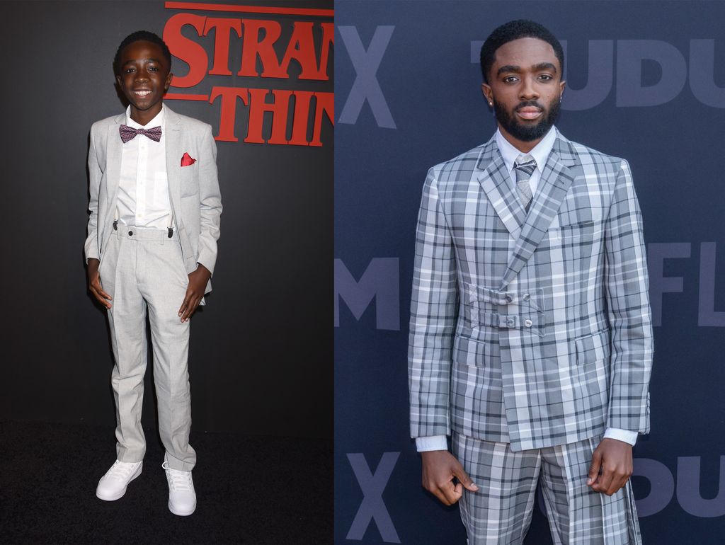 Caleb McLaughlin (Lucas Sinclair), azaz Lucas, 14 évesen még csak 150 centis, sportos srác volt. Mostanra 175 centi magasból kémleli a világot és Calvin Klein-modellé változott. A Concrete Cowboyban Idris Elba oldalán játszott, és emellett aktívan felszól
