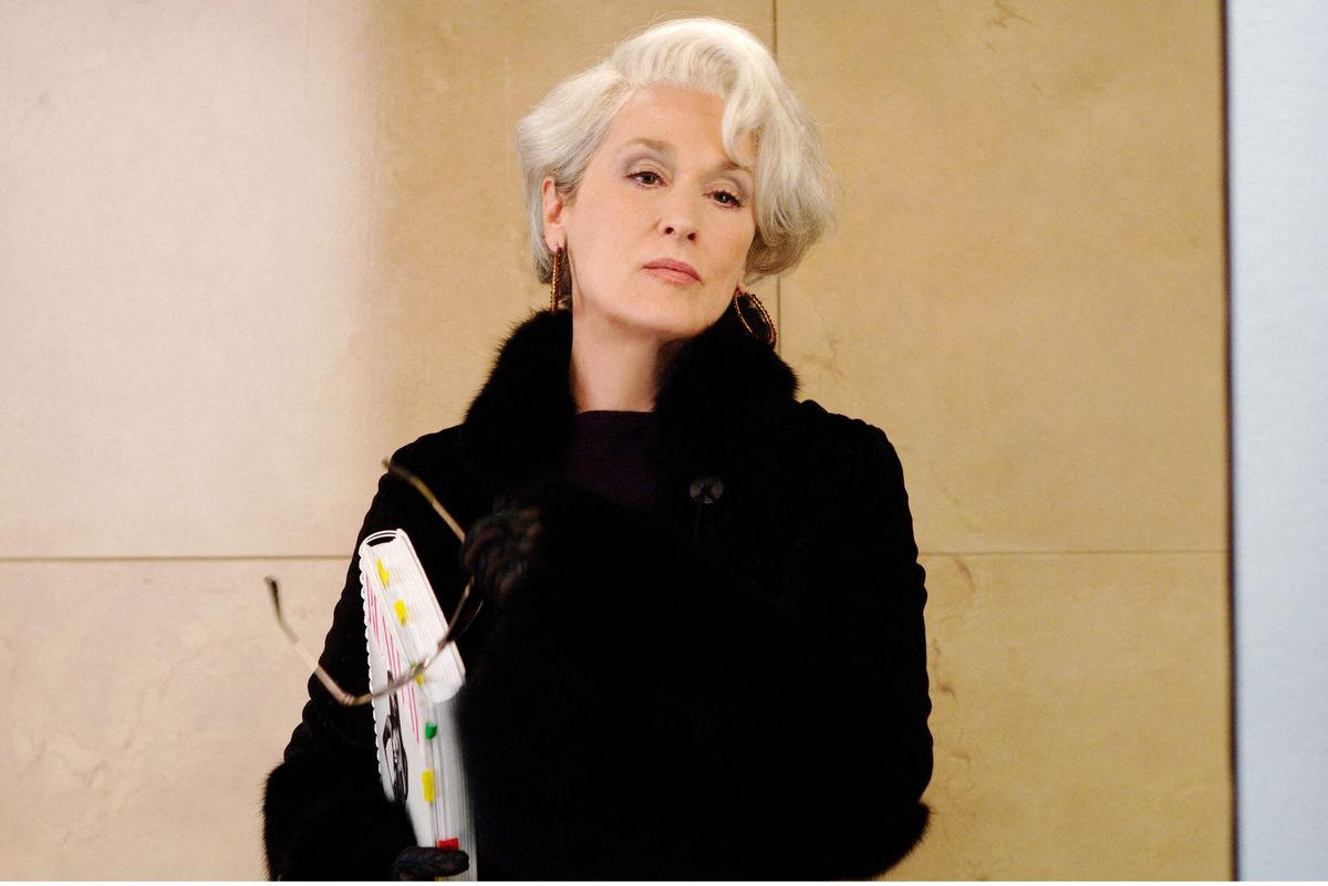 Le diable s habille en Prada
The Devil wears Prada
2006
Real  David Frankel
Meryl Streep.
COLLECTION CHRISTOPHEL © Fox 2000 Pictures (Photo by Fox 2000 Pictures / Collection ChristopheL via AFP)