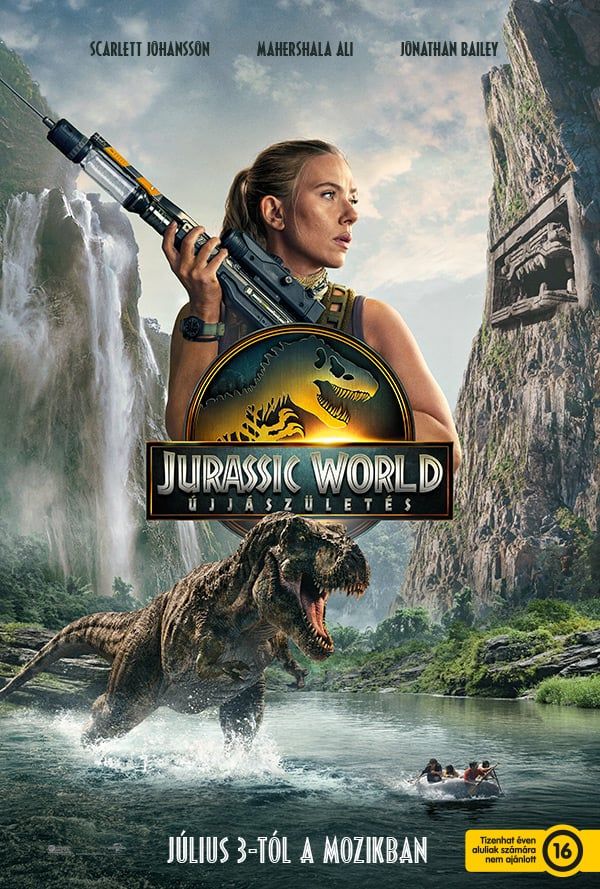 Megjelent a mozikban a Jurassic World: Újjászületés, a dínós filmek 7. része. 