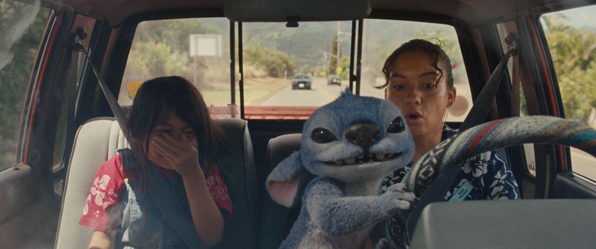 LILO ET STITCH
LILO & STITCH
LILO AND STITCH
2025
de Dean Fleischer Camp
Maia Kealoha
Sydney Agudong.
remake du film d'animation de 2002 de Dean DeBlois & Chris Sanders
remake of the 2002 animated film by Dean DeBlois & Chris Sanders
COLLECTION CHRISTOPHEL © Walt Disney Pictures - Rideback - The Walt Disney Company - Walt Disney Studios (Photo by Walt Disney Pictures - Rideback / Collection ChristopheL via AFP)