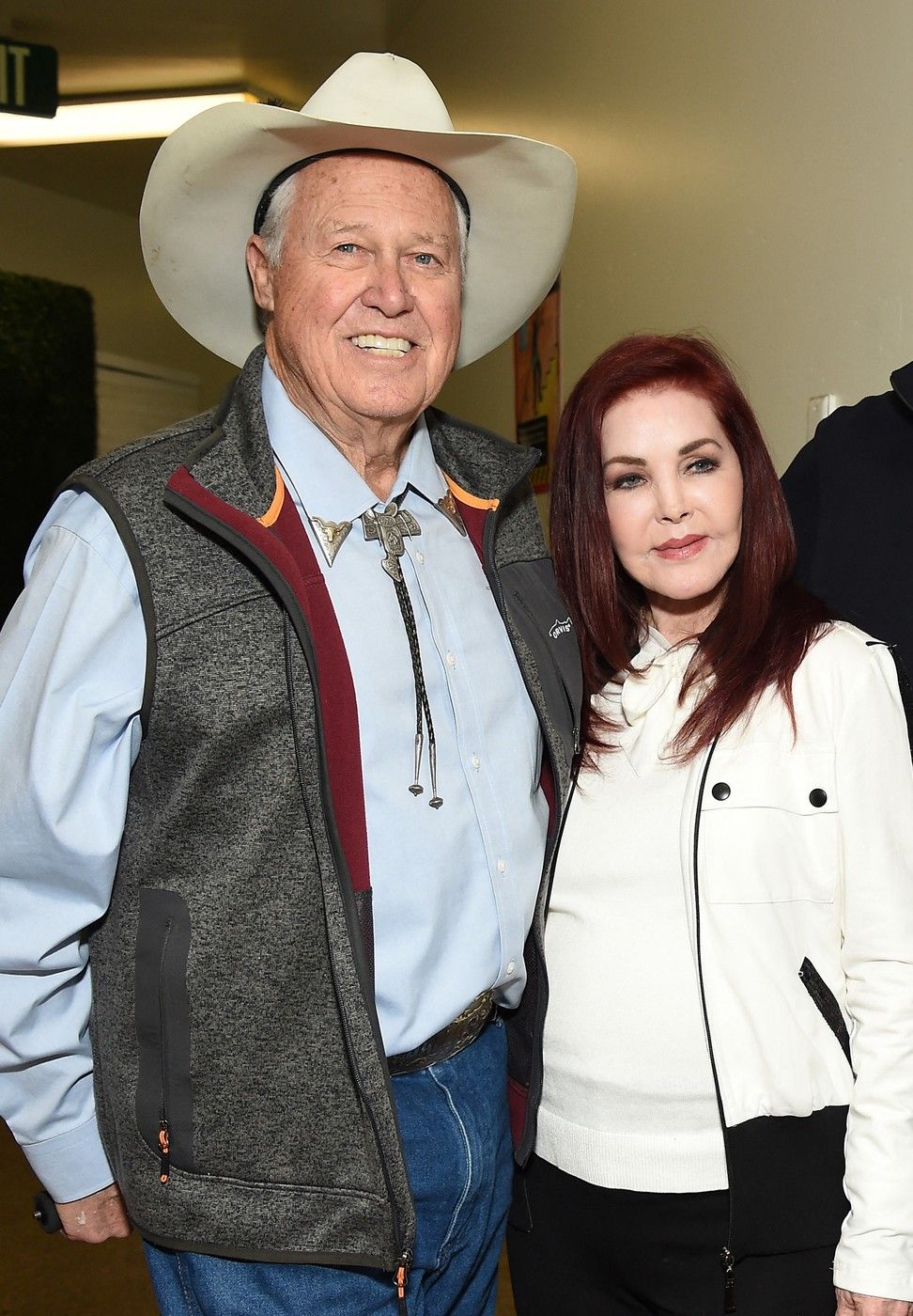 The Hollywood Show at Marriott Hotel Burbank on March 02, 2024 in Burbank, CA.
©AFF/CR/Steven Bergman.
02 Mar 2024,Image: 853464085, License: Rights-managed, Restrictions: World Rights, Model Release: no, Pictured: Steve Kanaly and Priscilla Presley