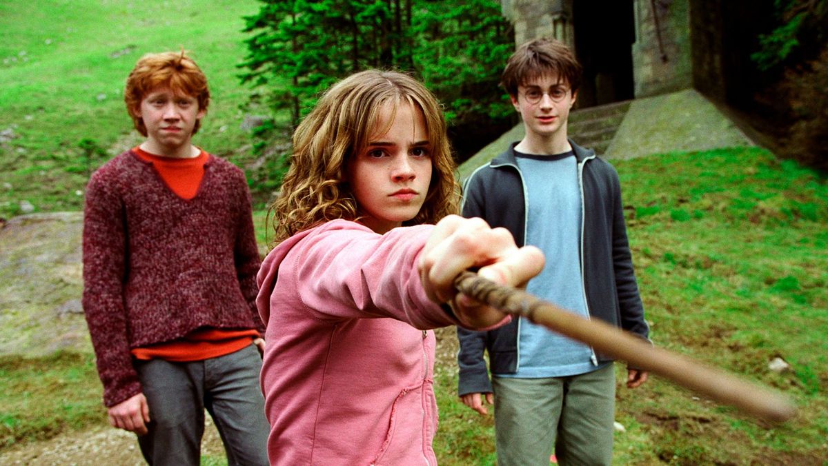 Prod DB © Warner Bros / DR
HARRY POTTER ET LE PRISONNIER D'AZKABAN (HARRY POTTER AND THE PRISONER OF AZKABAN) de Alfonso Cuaron 2004 USA
avec Rupert Grint, Emma Watson et Daniel Radcliffe
sequelle, saga,
d'apres le roman de J.K. Rowling
