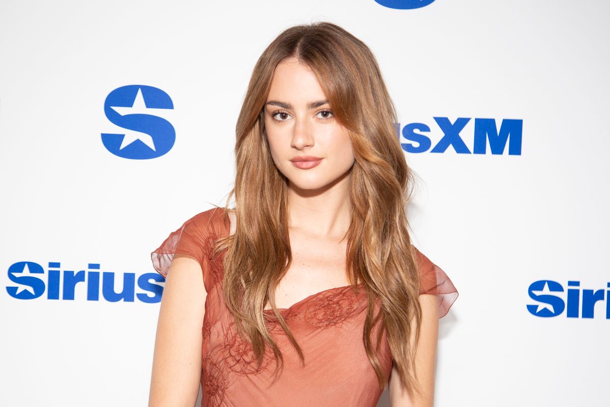 NEW YORK, NEW YORK - SEPTEMBER 12: Grace Van Patten visits SiriusXM Studios on September 12, 2024 in New York City. (Photo by Santiago Felipe/Getty Images)