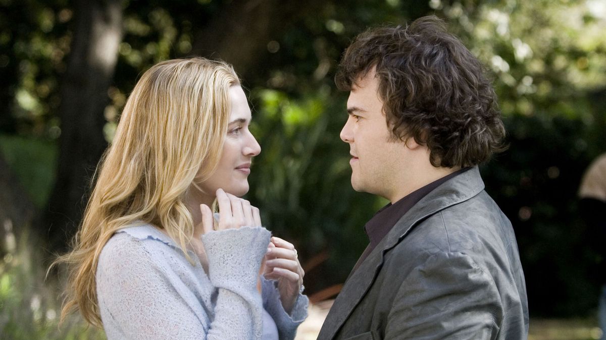Kate Winslet és Jack Black a Holiday című filmben