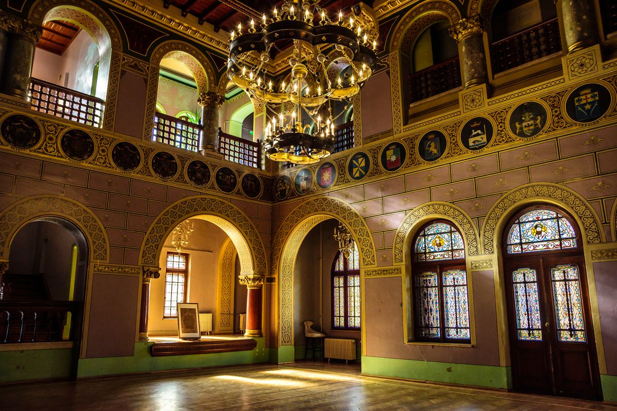 Cantacuzino kastély Románia, bálterem