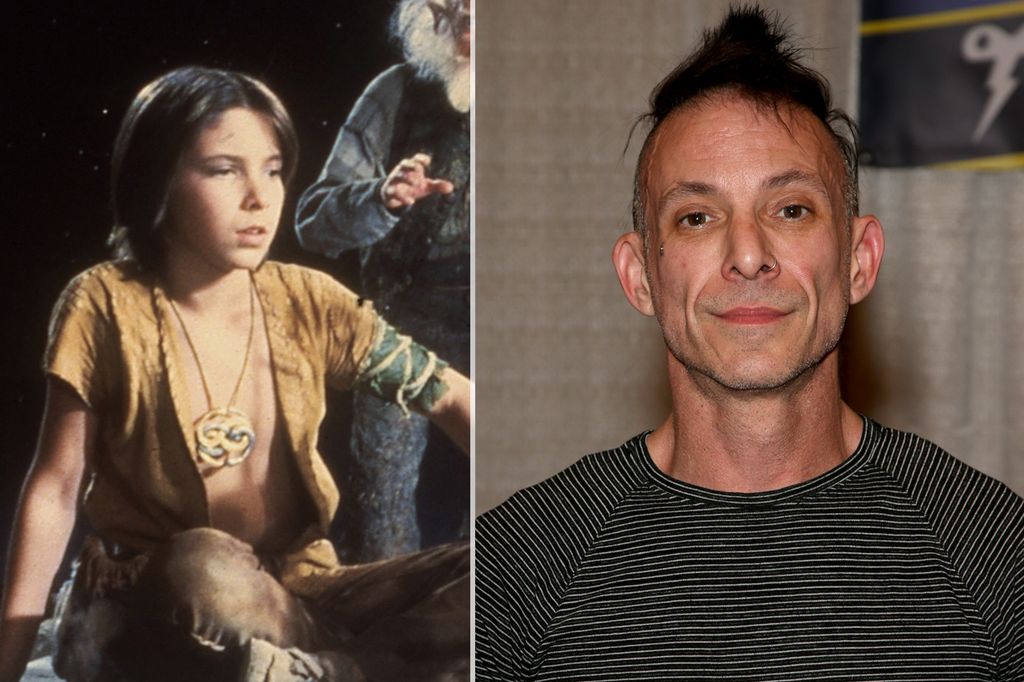 Noah Hathaway, a kamaszlányok szívét meghódító Atreyu szerepében.