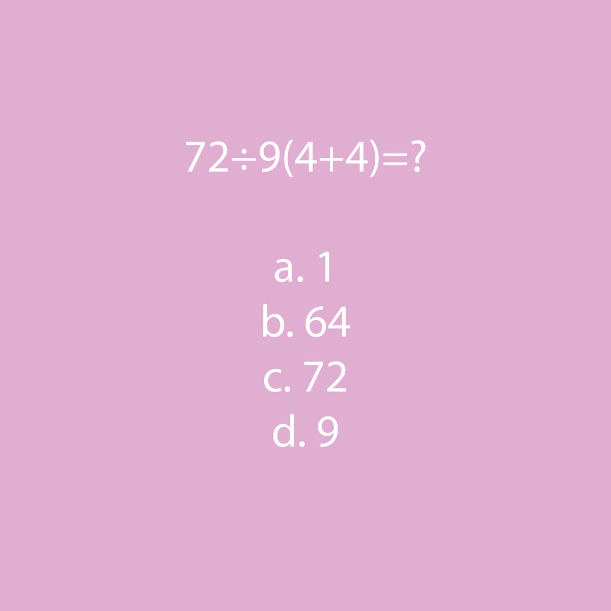 Matematika teszt, kvíz