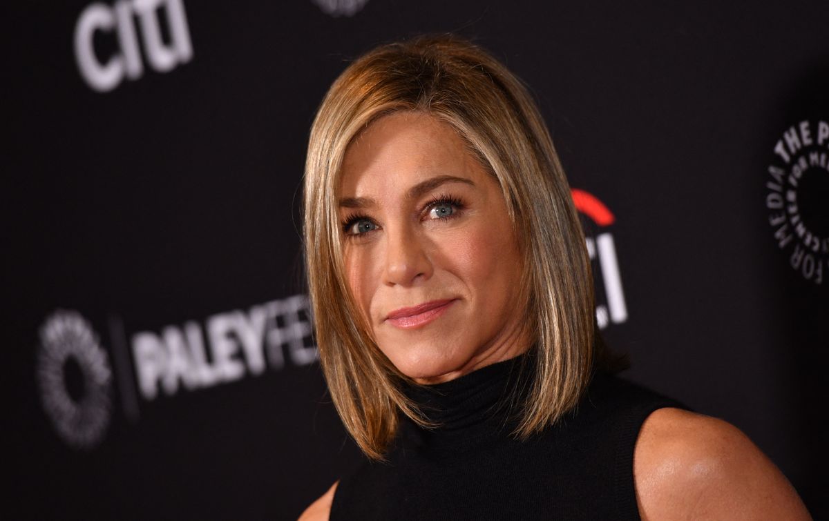 US actress Jennifer Aniston arrives for the PaleyFest LA 2024 screening of "The Morning Show" at the Dolby theatre in Hollywood, California, April 12, 2024. (Photo by Chris Delmas / AFP)