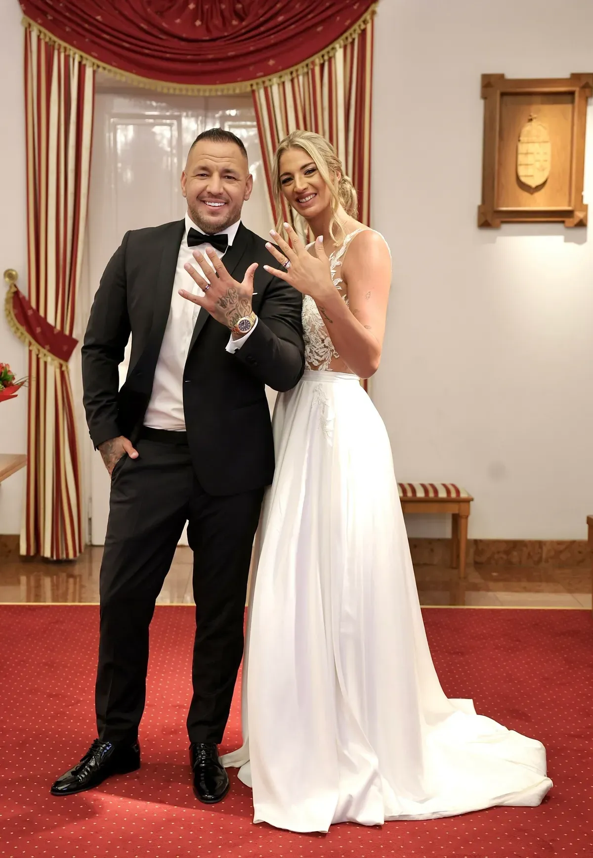 Curtis és Barnai Judit örök hűséget fogadott egymásnak