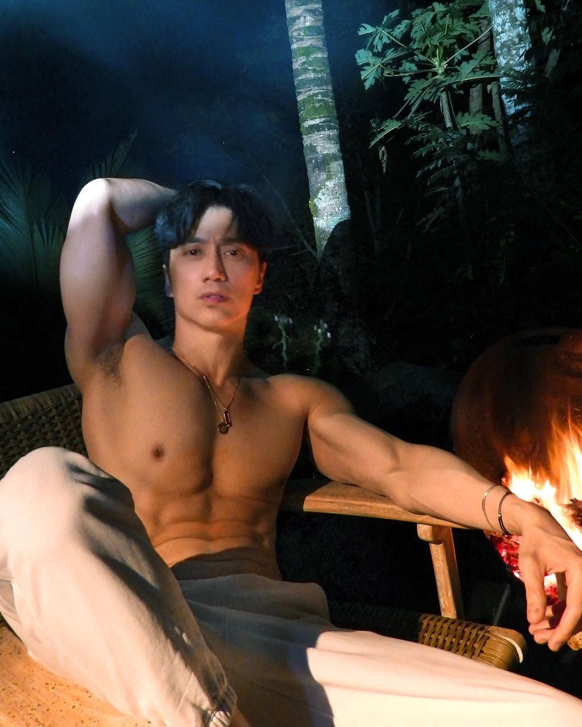  Chuando Tan férfimodell